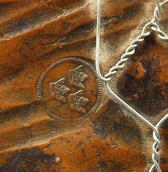 KOPPARMYNT, 1 DALER silvermynt, Karl XII monogram 1715.