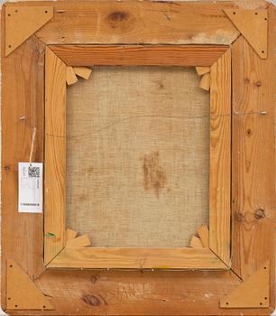 IAN RUSTH, oil on canvas, signed.