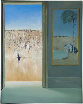 384. Arthur Boyd, "Interior with open door (Shoalhaven)”.