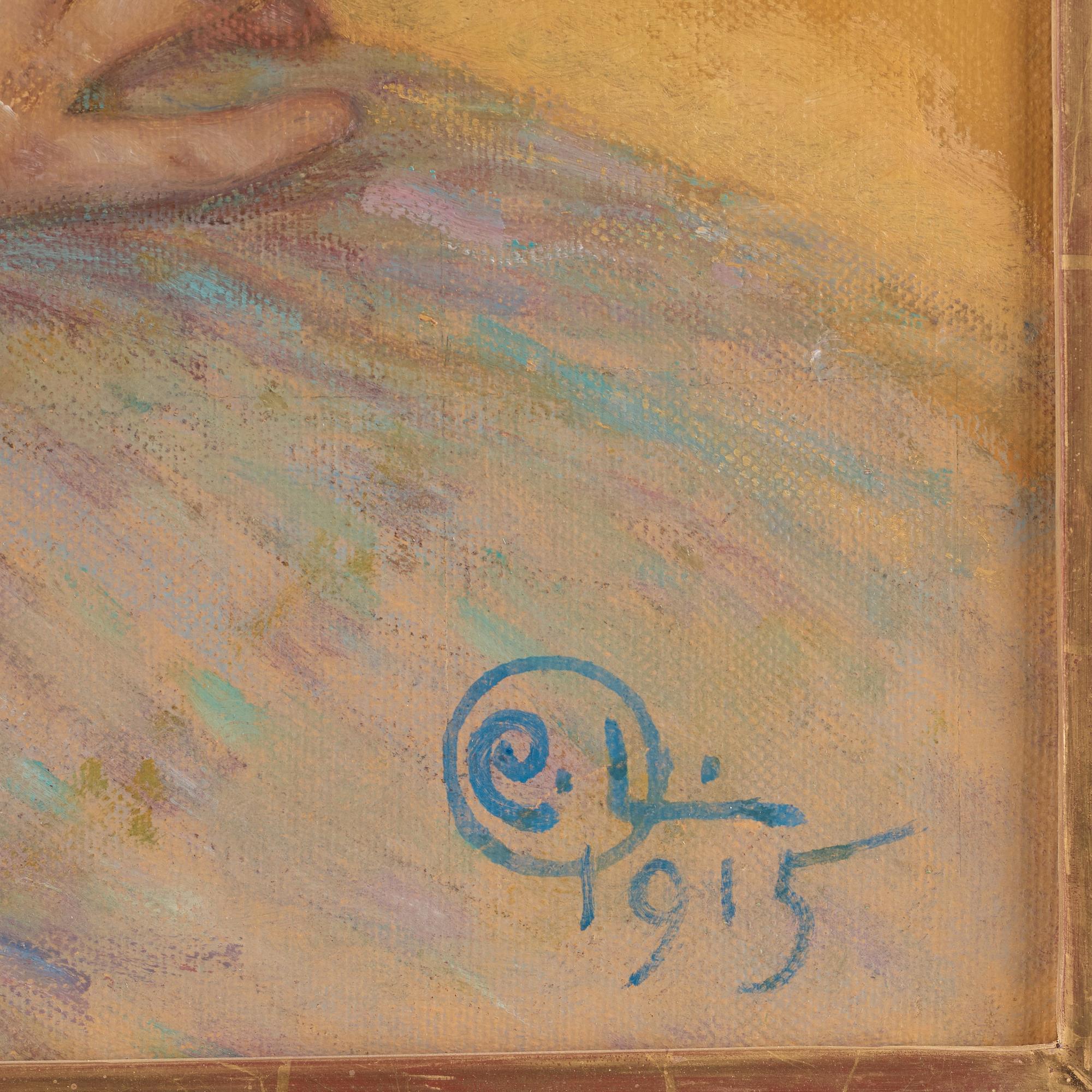 Carl Larsson, "Kersti 19 år".