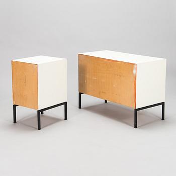 Oiva Parviainen, A 1960's sideboard and drawer unit for Lahden Puujalostus.