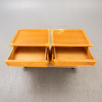 Dux, bedside tables, a pair, second half of the 20th century.