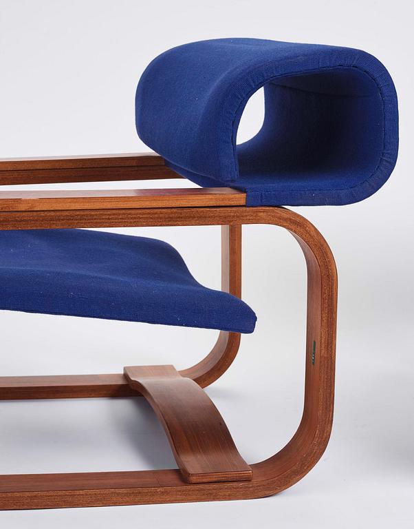 Jan Bocan, a pair of easy chairs, Thonet, executed for the Czechoslovakian Embassy, Stockholm 1972.