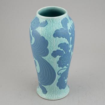 Josef Ekberg, a 'Sgraffito' vase, Gustavsberg, signed and dated 1921.