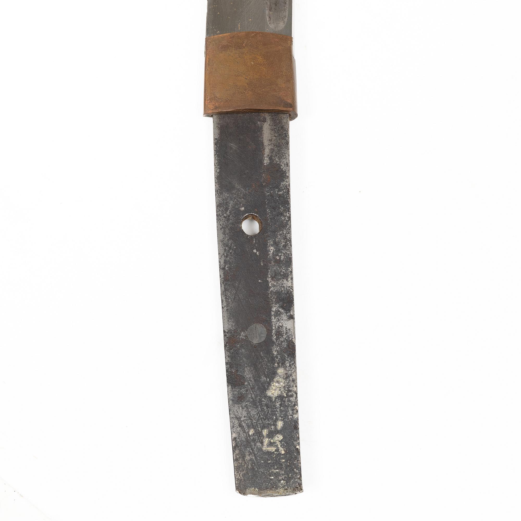 Katana, Shinto/Shinshinto, signed.