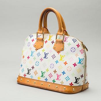 A LOUIS VUITTON ALMA BAG.
