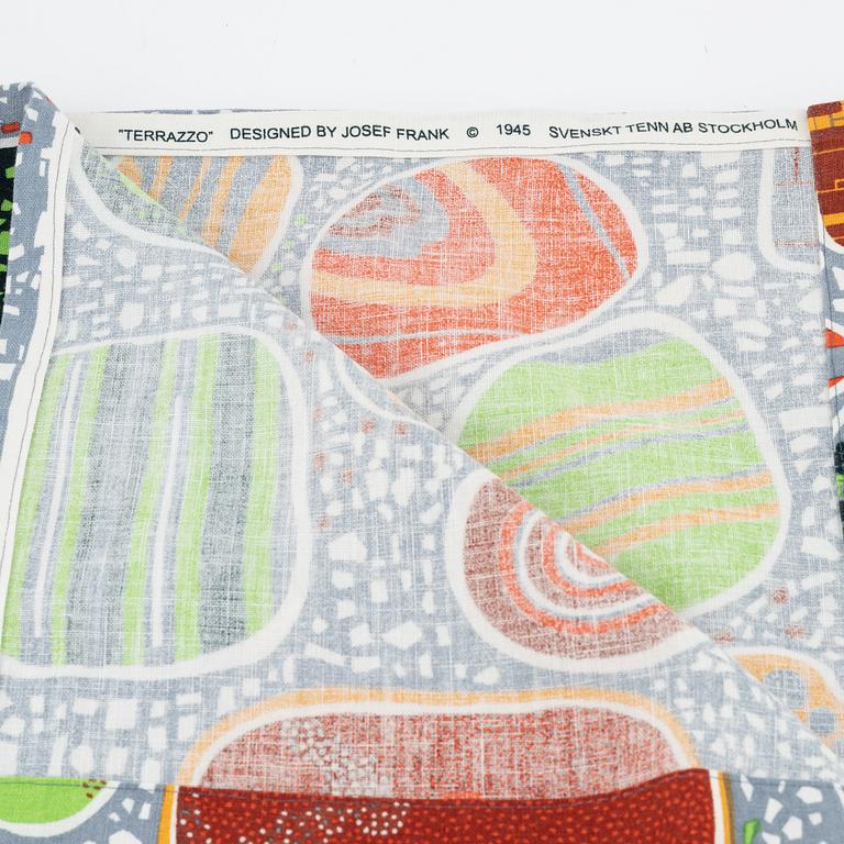 Josef Frank, two linen curtains, 'Terrazzo',  Svenskt Tenn.