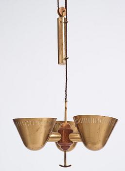 Harald Notini, taklampa, modell "11848", Arvid Böhlmarks Lampfabrik, 1940-tal.