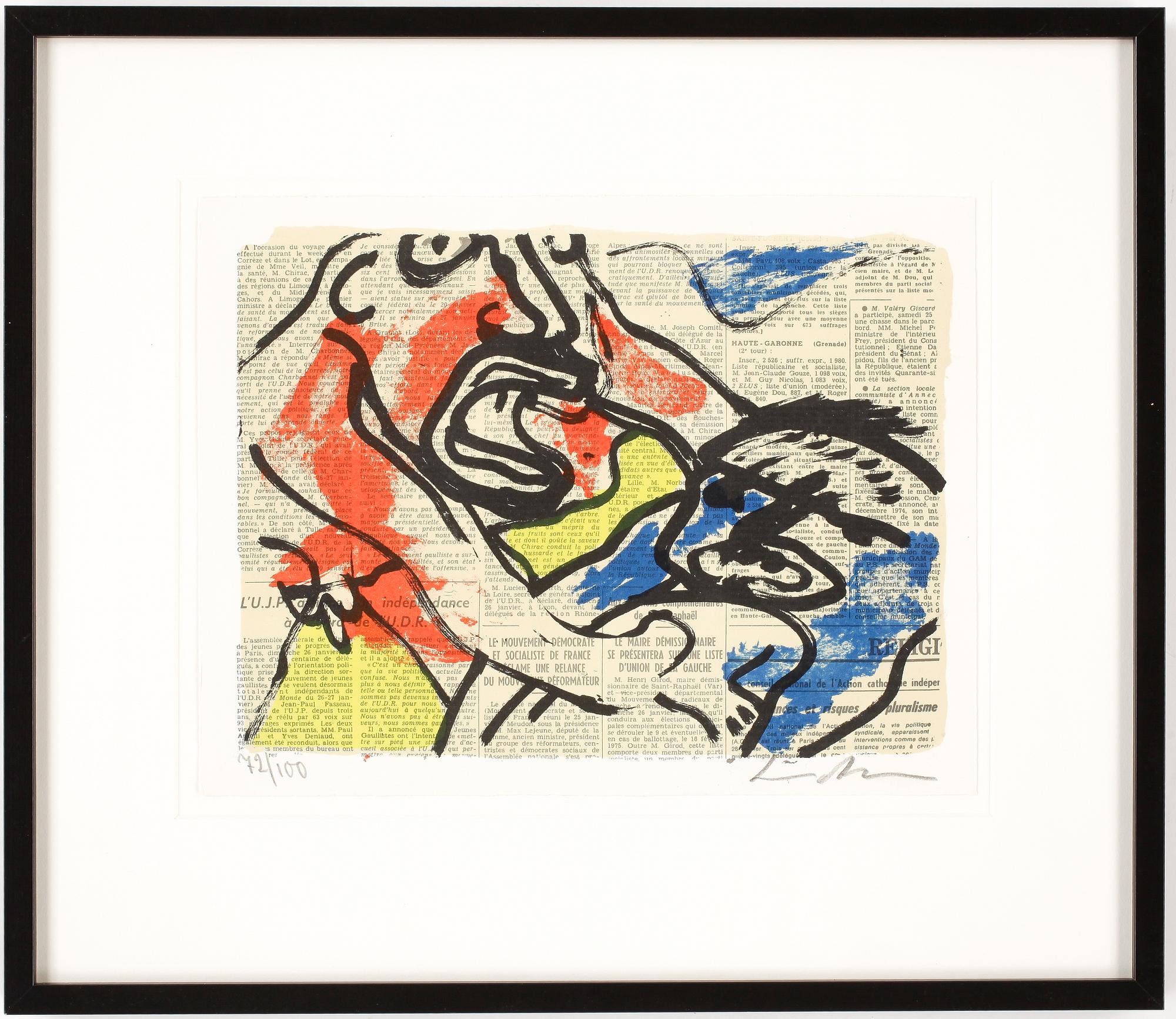 BENGT LINDSTRÖM, färglitografier, ett par, signerade och daterade 72/100.