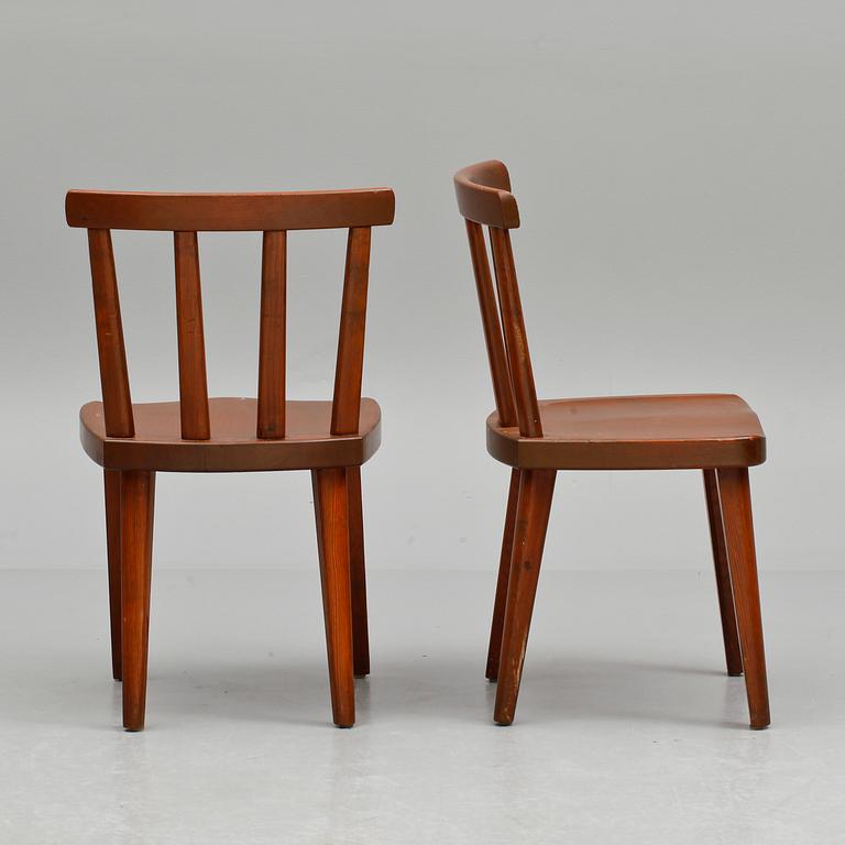 STOLAR, 2 st, "Utö", Axel Einar Hjorth, Nordiska Kompaniet, 1930-tal.