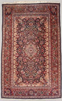 MATTA, semiantik, Keshan, figural, ca 214 x 135 cm.