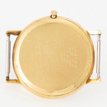 Tissot, wristwatch, 18K gold, 33.5 mm.