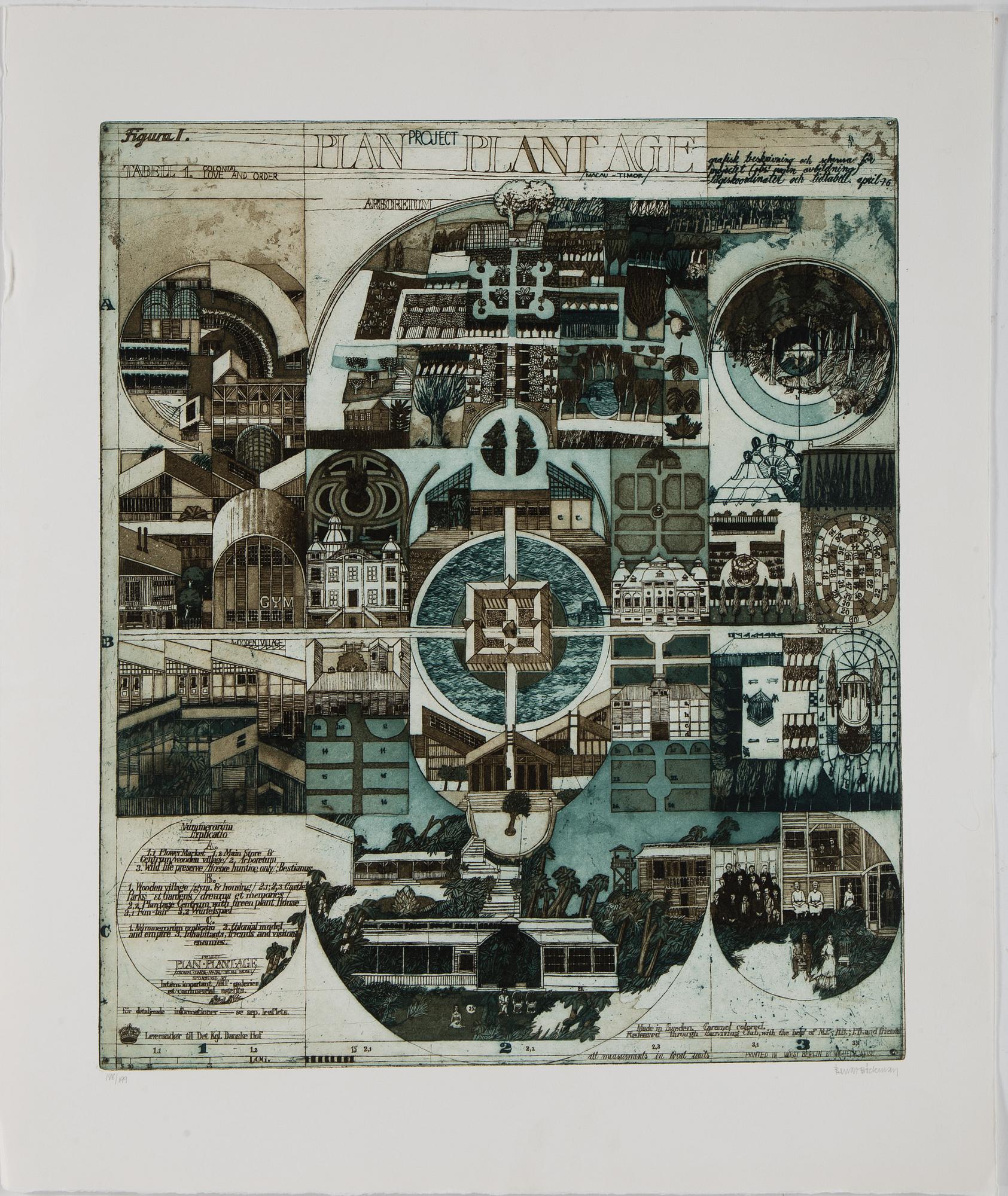 ETSNINGAR 6 st, b.la. Hans Wigert.