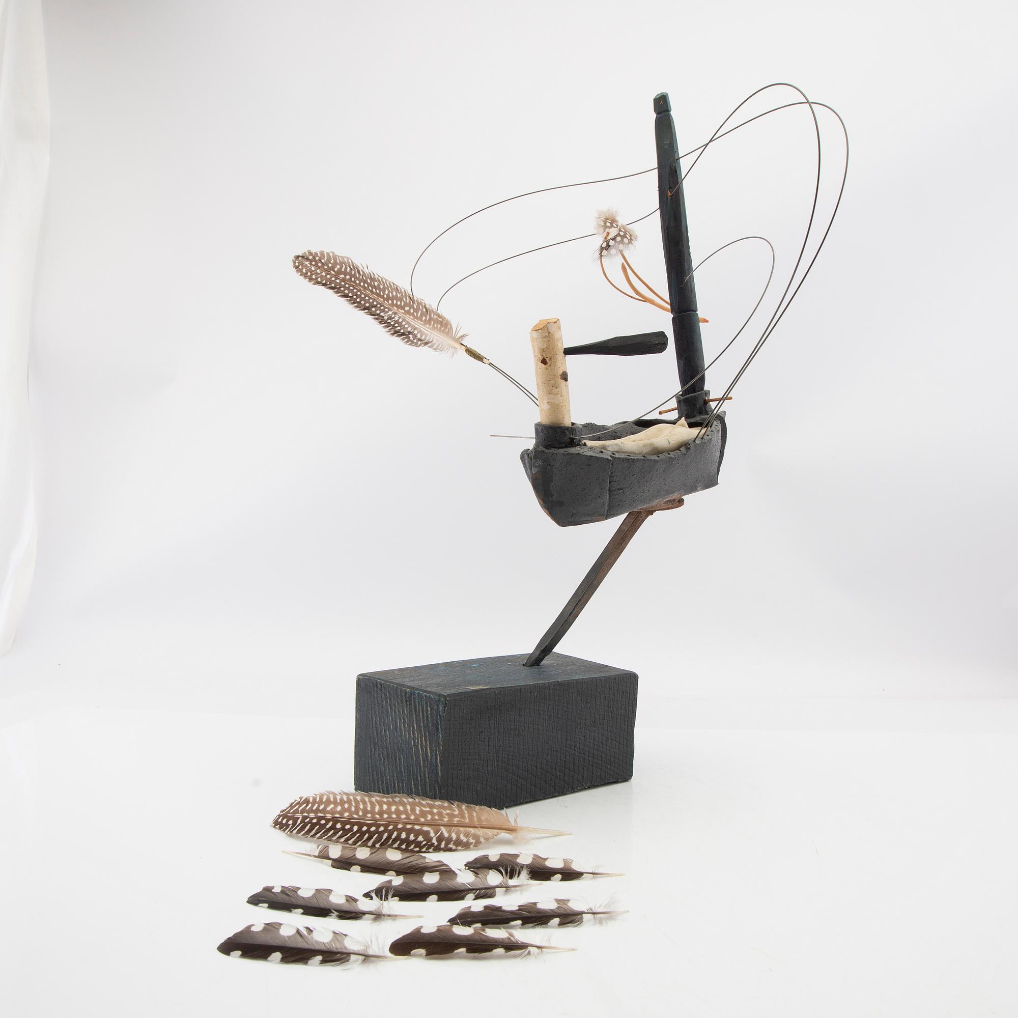 Bertil Vallien, sculpture, not signed 1960s.