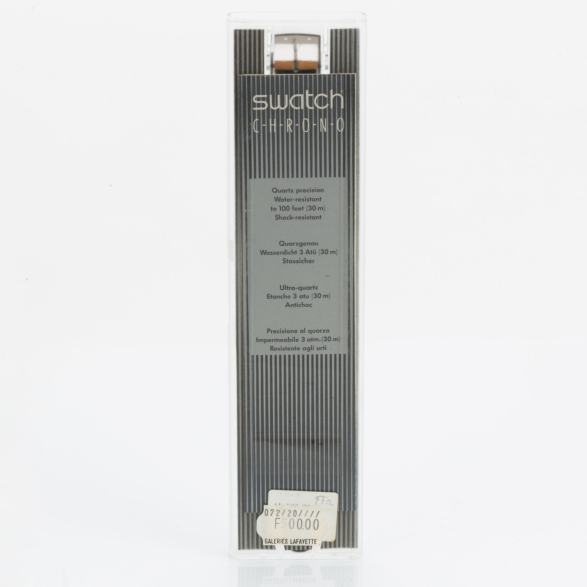 Swatch, Chrono, Sirio, wristwatch, chronograph, 36 mm.