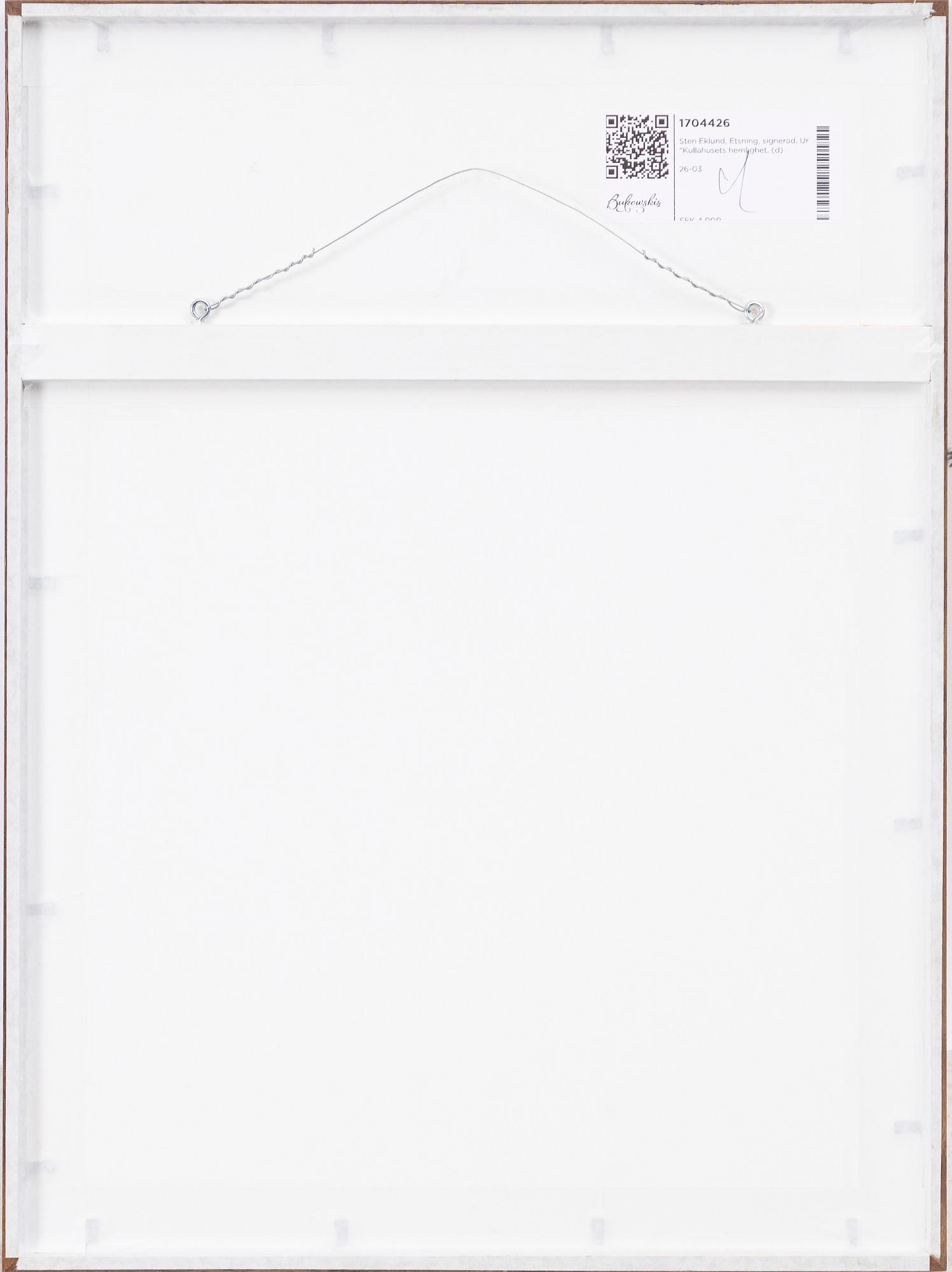 Sten Eklund, "Fröspridningsområde", Ur "Kullahusets hemlighet.