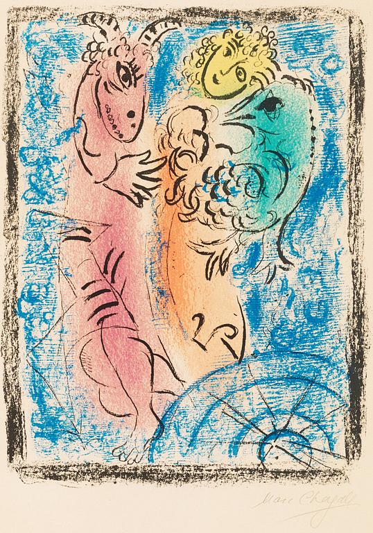 Marc Chagall, "Le piège".