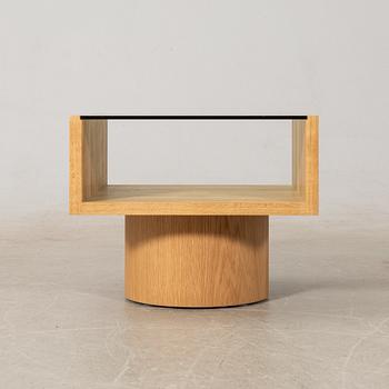 Sami Kallio, coffee table, "Cube/Circle", no. 1 prototype, made by Sami.