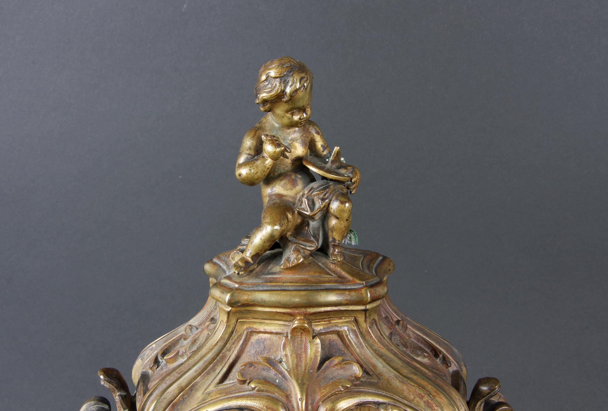 BORDSPENDYL, rokokostil, 1800-tal.