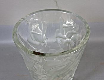 VAS, glas, Lalique Crystal France.