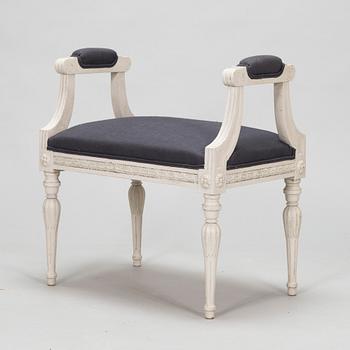 A late Gustavian stool from around 1900.