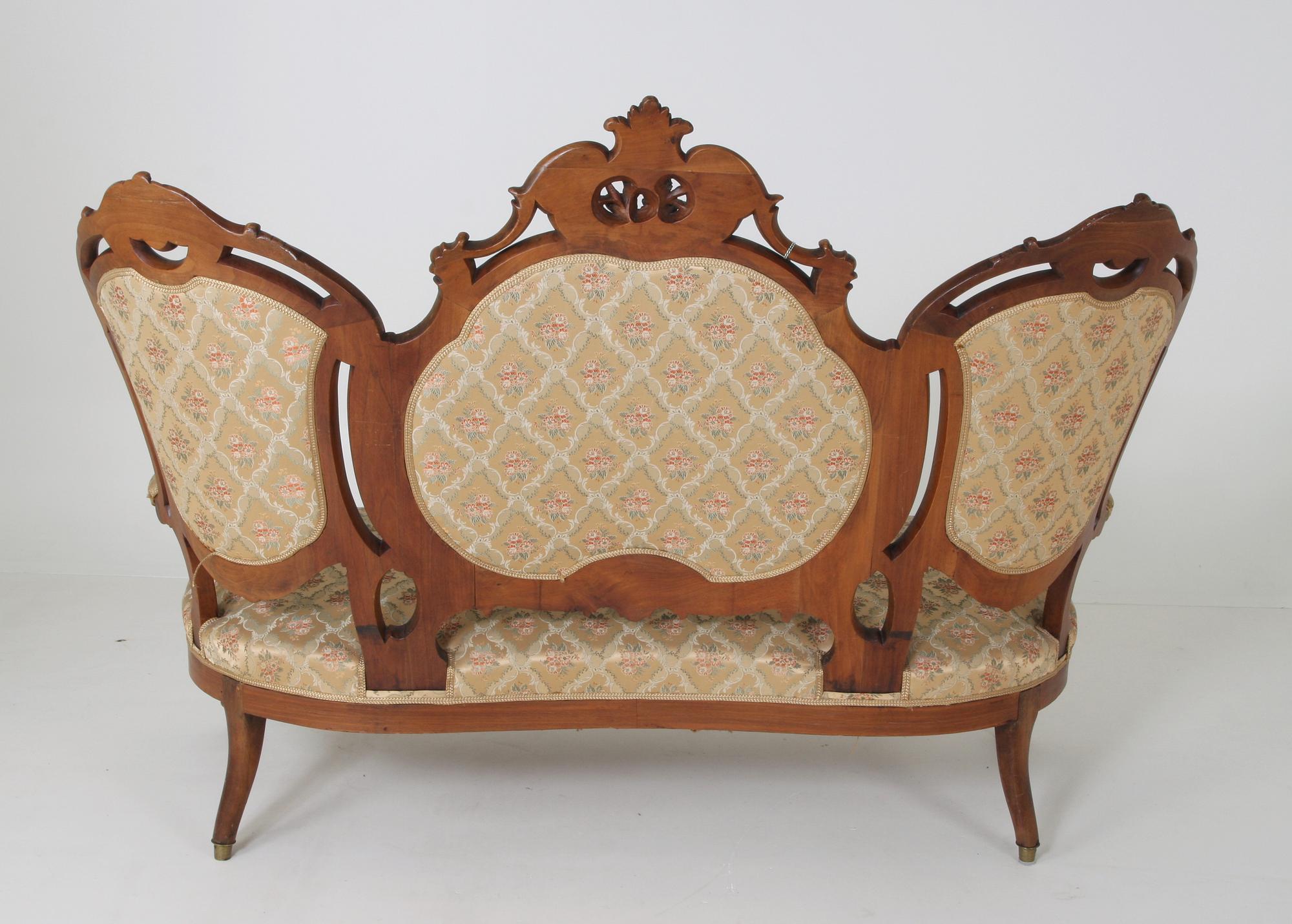 SOFFA, nyrokoko, 1800-tal.