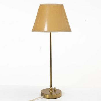 Josef Frank, a brass table lamp, model G2332, Svenskt Tenn.