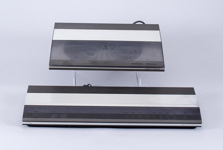 MUSIKANLÄGGNING, 2 delar, Bang & Olufsen.