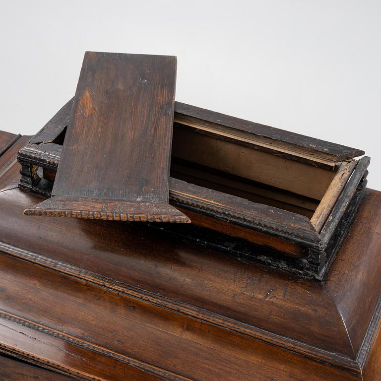 A Baroque cabinet, 18th Century.