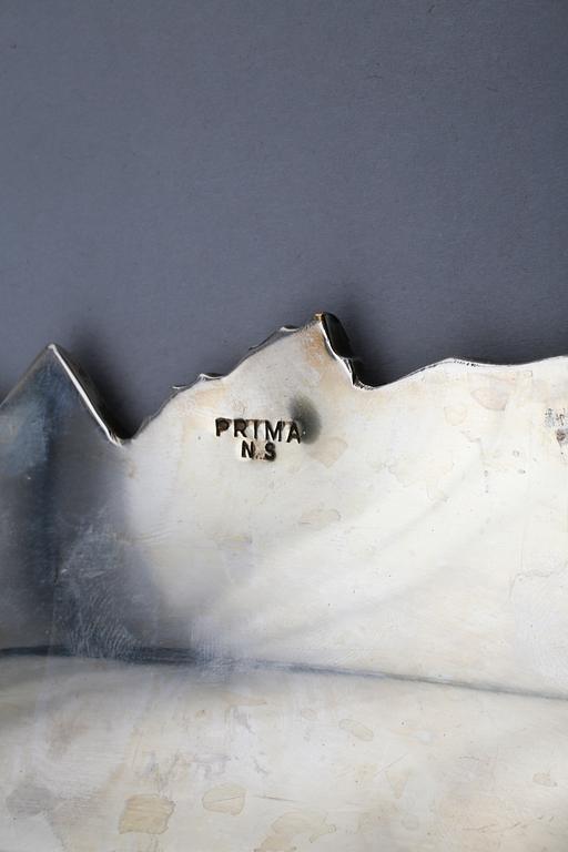 BRICKOR, 2 st, nysilver, 1900-tal.