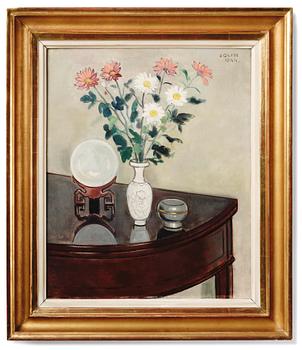 Einar Jolin, Still life with flowers.