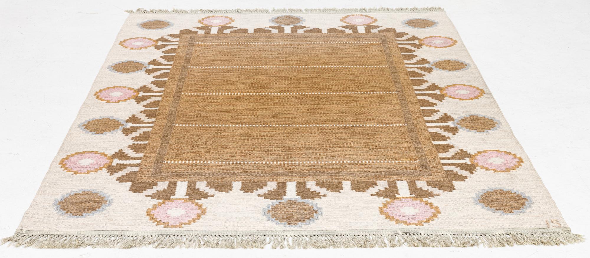 Ingegerd Silow, matta, rölakan, ca 238 x 168 cm.