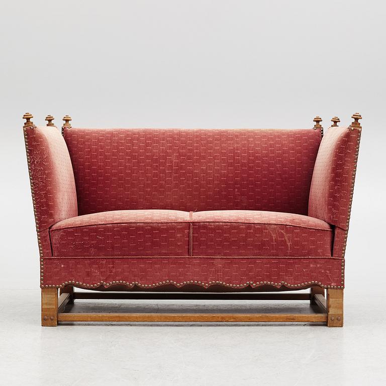 Elias Barup, sofa "The Spanish Furniture", Gärsnäs 1920s-30s.