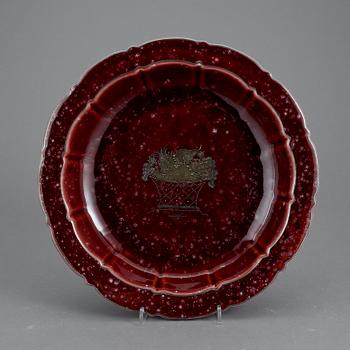 SKÅL, "Argenta", Wilhelm Kåge, Gustavsberg, 1950-tal, Nr 941.