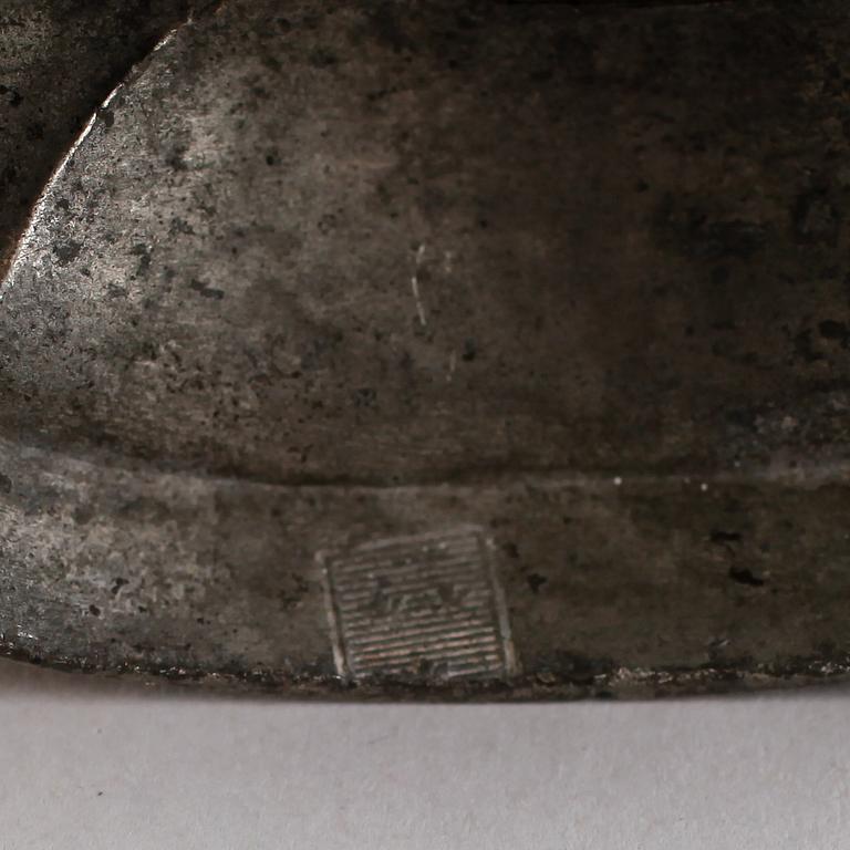 LJUSSTAKE, tenn, Johan Gustaf Ryman, Stockholm 1771.