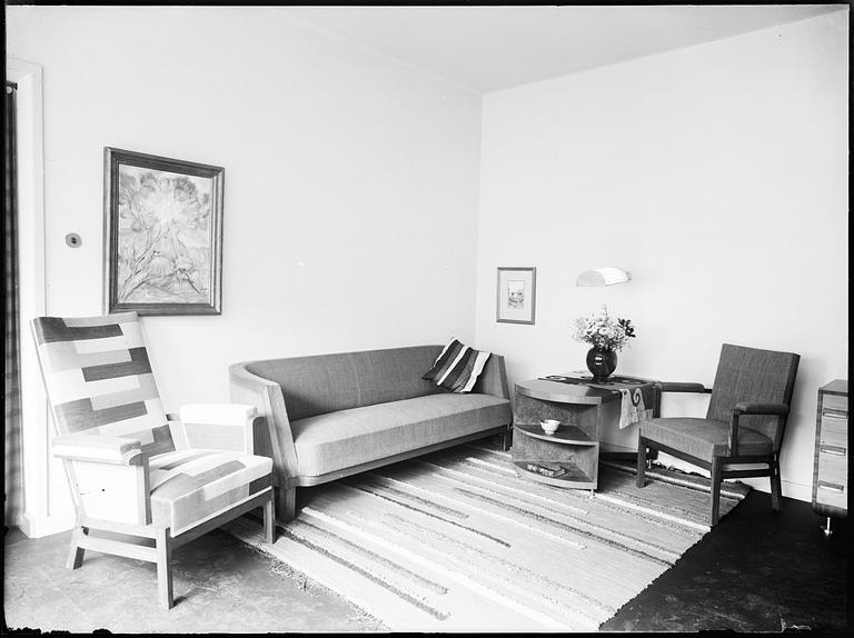 Harald Bergsten, an important table, AB Gustaf Flinta, Hedemora, for the Stockholm Exhibition 1930.