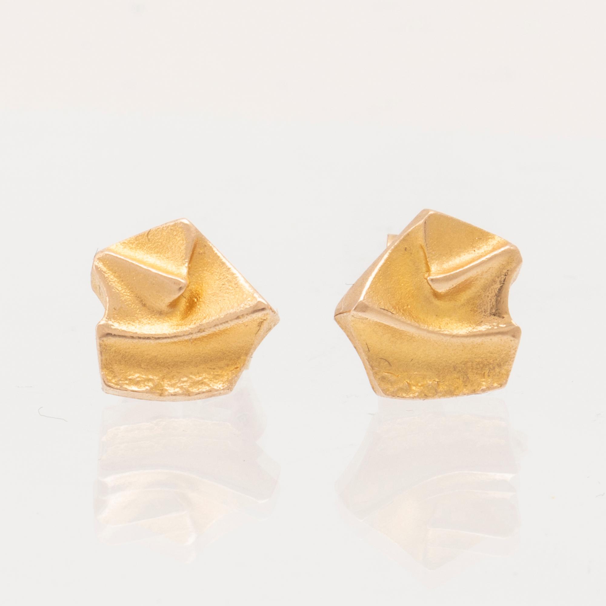 Björn Weckström, örhängen "Paio" 14K guld, Lapponia.