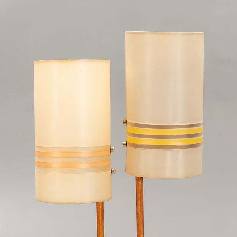 Floor lamp, 1950s-60s, Sweden.