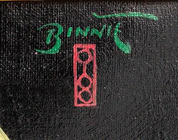 PAUL BINNIE, oil on canvas. Signed. 1998.