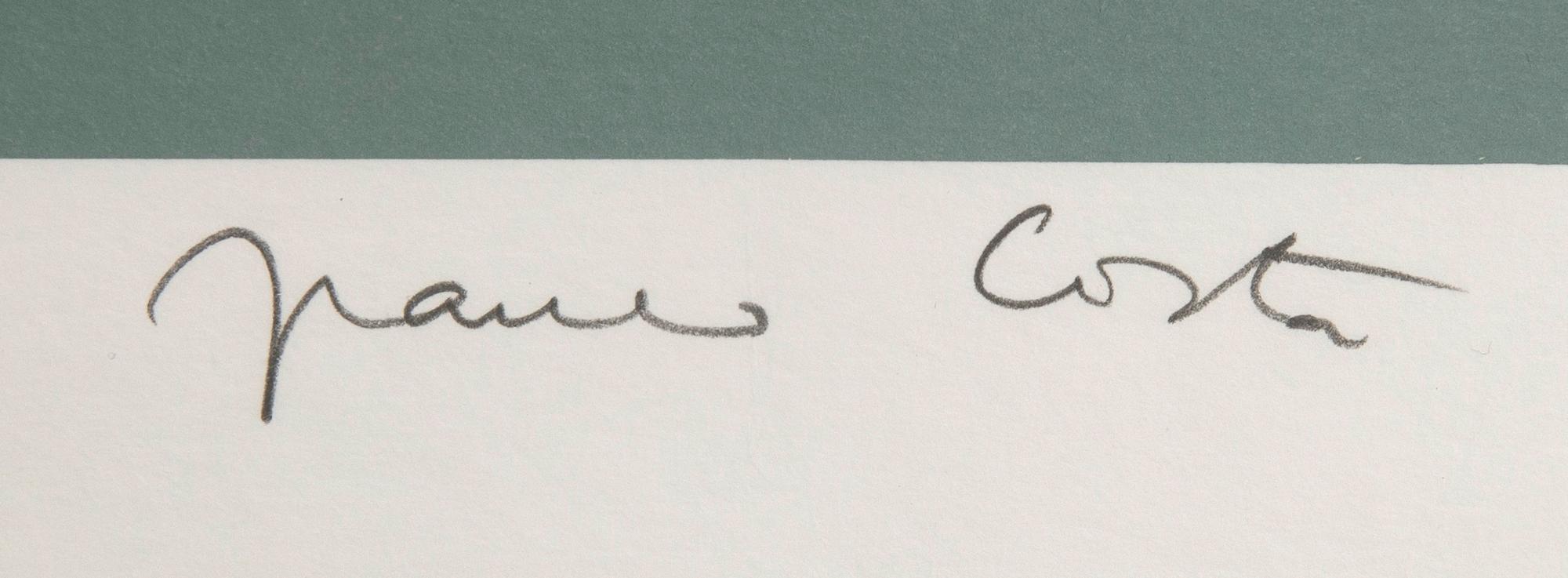 Franco Costa, litografi signerad och numrerad 174/250.