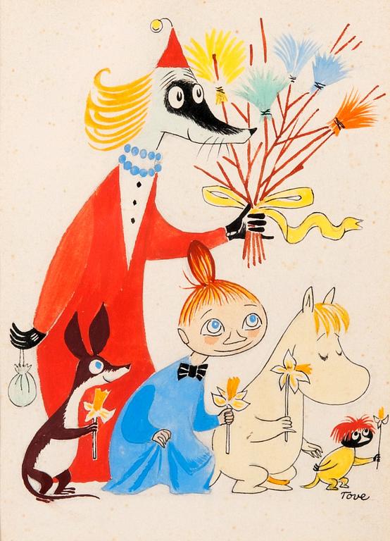 Tove Jansson, HAPPY EASTER!.