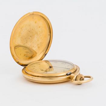 POCKET WATCH, 53.5 mm, hunting case,