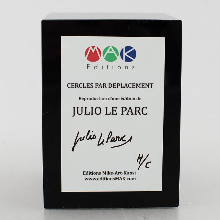 Julio Le Parc, "Cercles par déplacement".