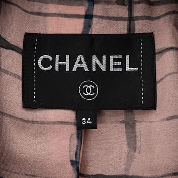 Chanel, a bouclé jacket size 34.