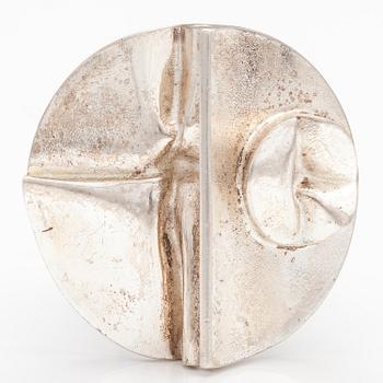 BJÖRN WECKSTRÖM, A sterling silver brooch "Vela". Lapponia 1970.