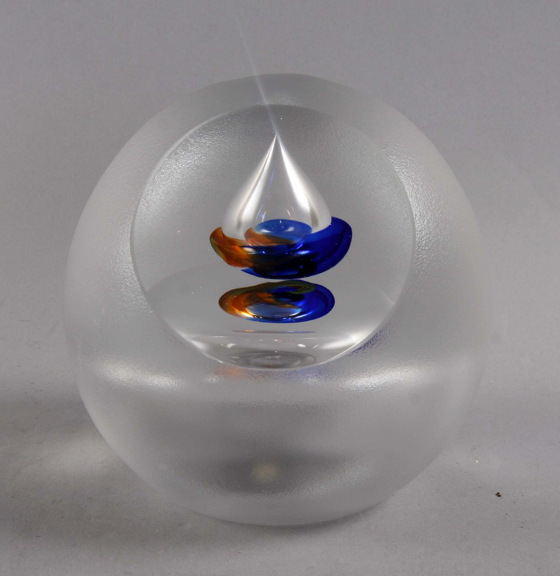 GÖRAN WÄRFF, glasskulptur Kosta.