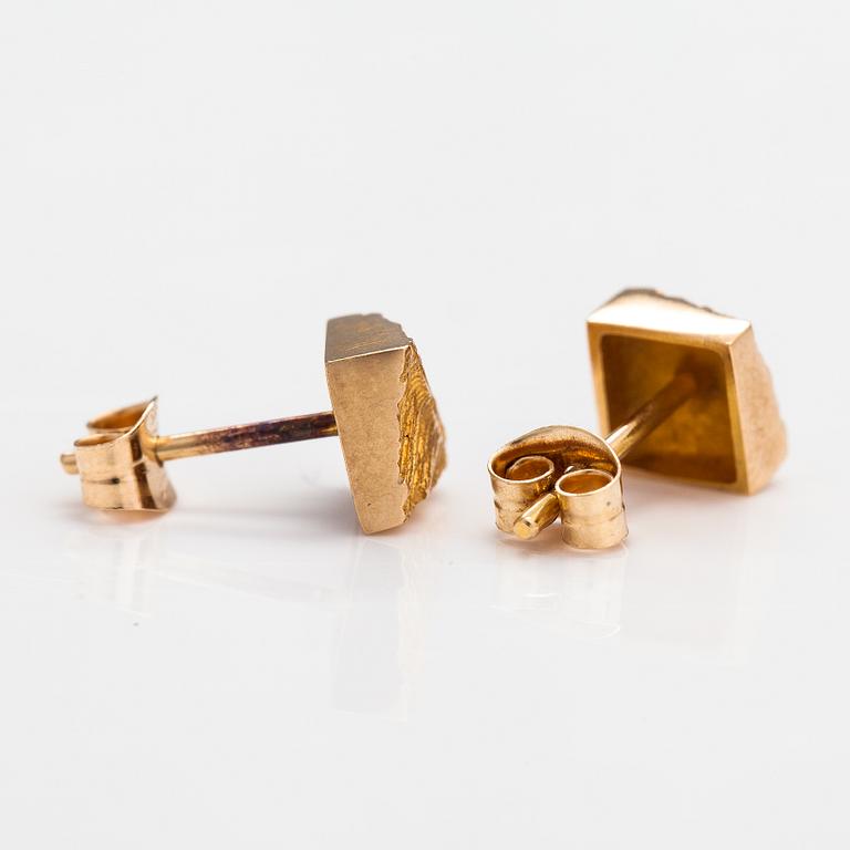 Björn Weckström, Korvakorupari "Pikkuterät", 14K kultaa. Lapponia.