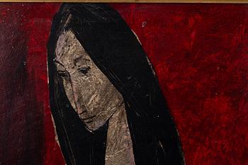 Richard Wiesner, Sittande modell.