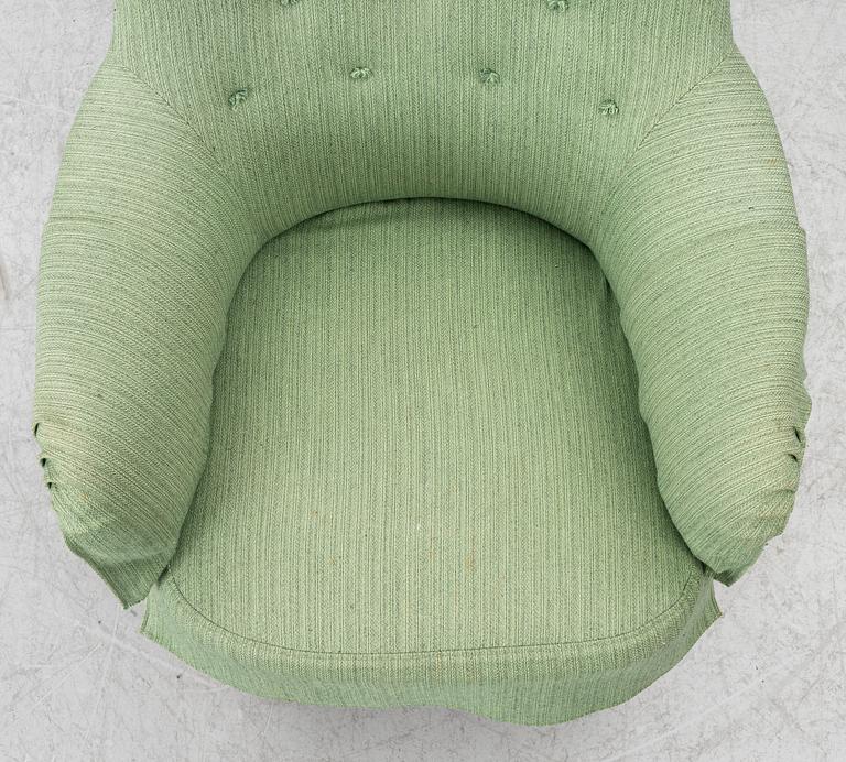 Carl Malmsten, armchair, "Samsas", second half of the 20th century.