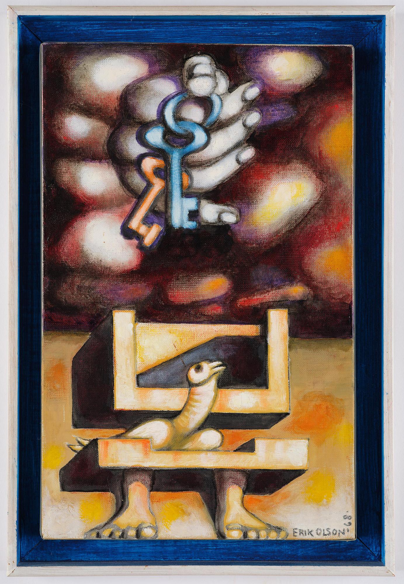 Erik Olson, "Fernand Léger överlämnar nycklarna".